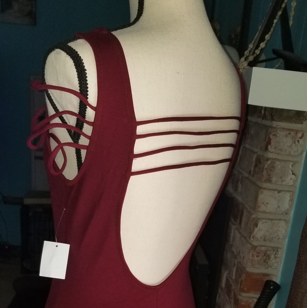 #18 🆓️SEXY CHARLOTTE RUSSE STRAPPY DRESS - Picture 2 of 5